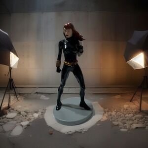 Disney‎ Marvel Avengers BLACK WIDOW 3.5" PVC Action Figure Statue or Cake Topper